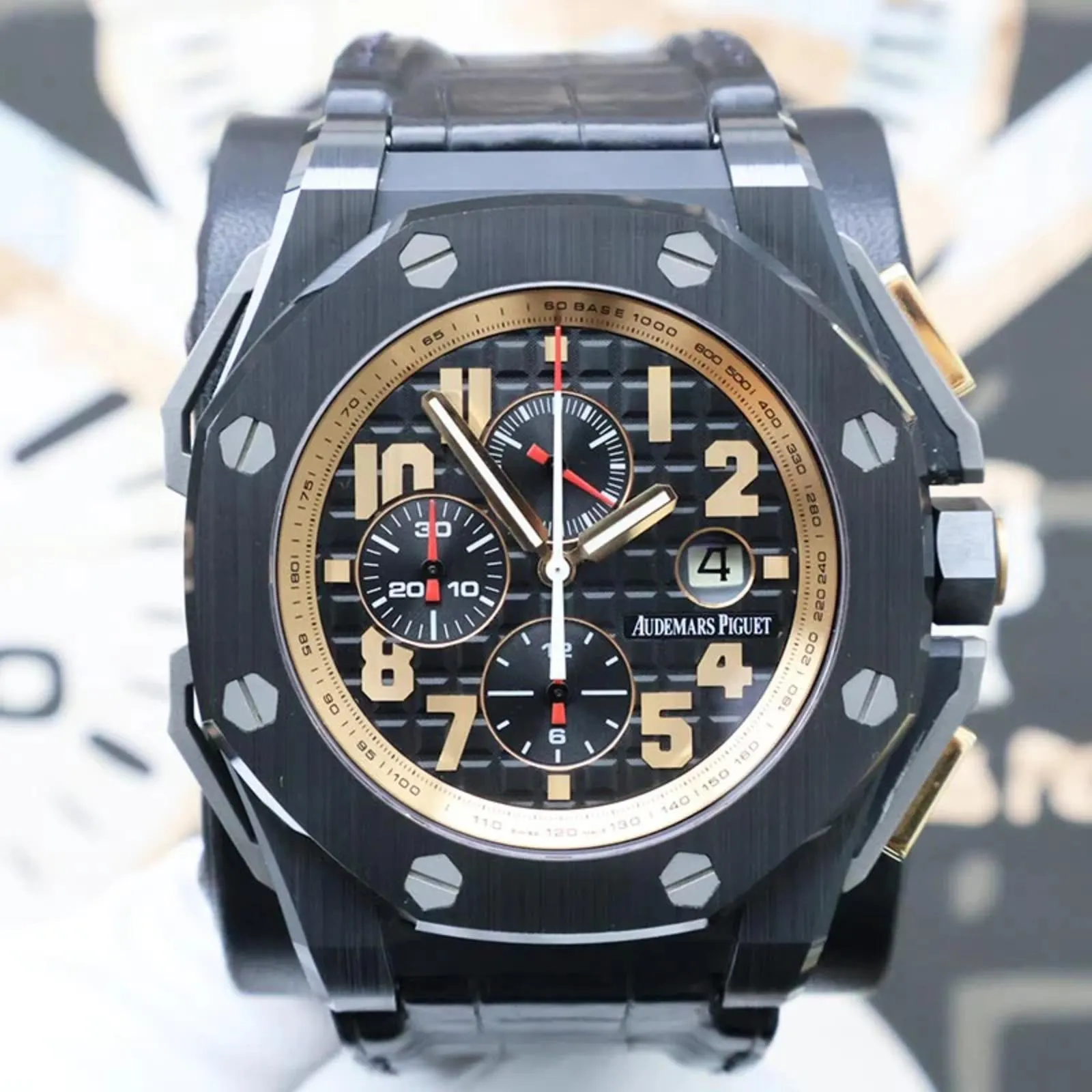 Audemars Piguet Royal Oak Offshore Chronograph 48 Ceramic - Arnold Schwarzenegger The Legacy - Limited to 1,500 Pieces 26378IO.OO.A001KE.01