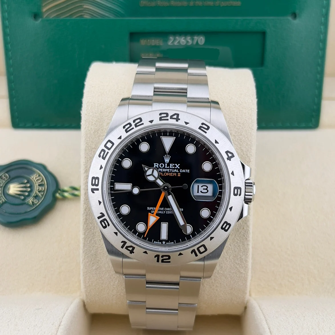 2024 Rolex Explorer II Black 226570-0002 Listing Image 2