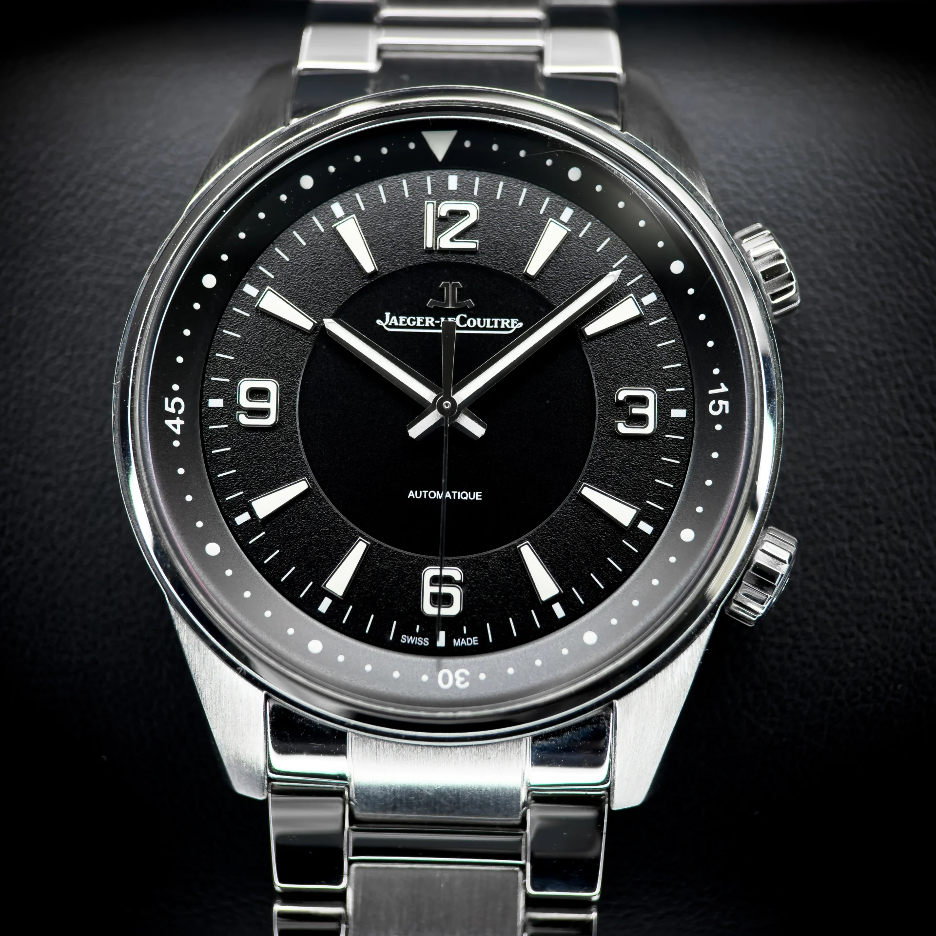 2021 Jaeger-LeCoultre Polaris 41 Steel / Black / Arabic / Bracelet Q9008170