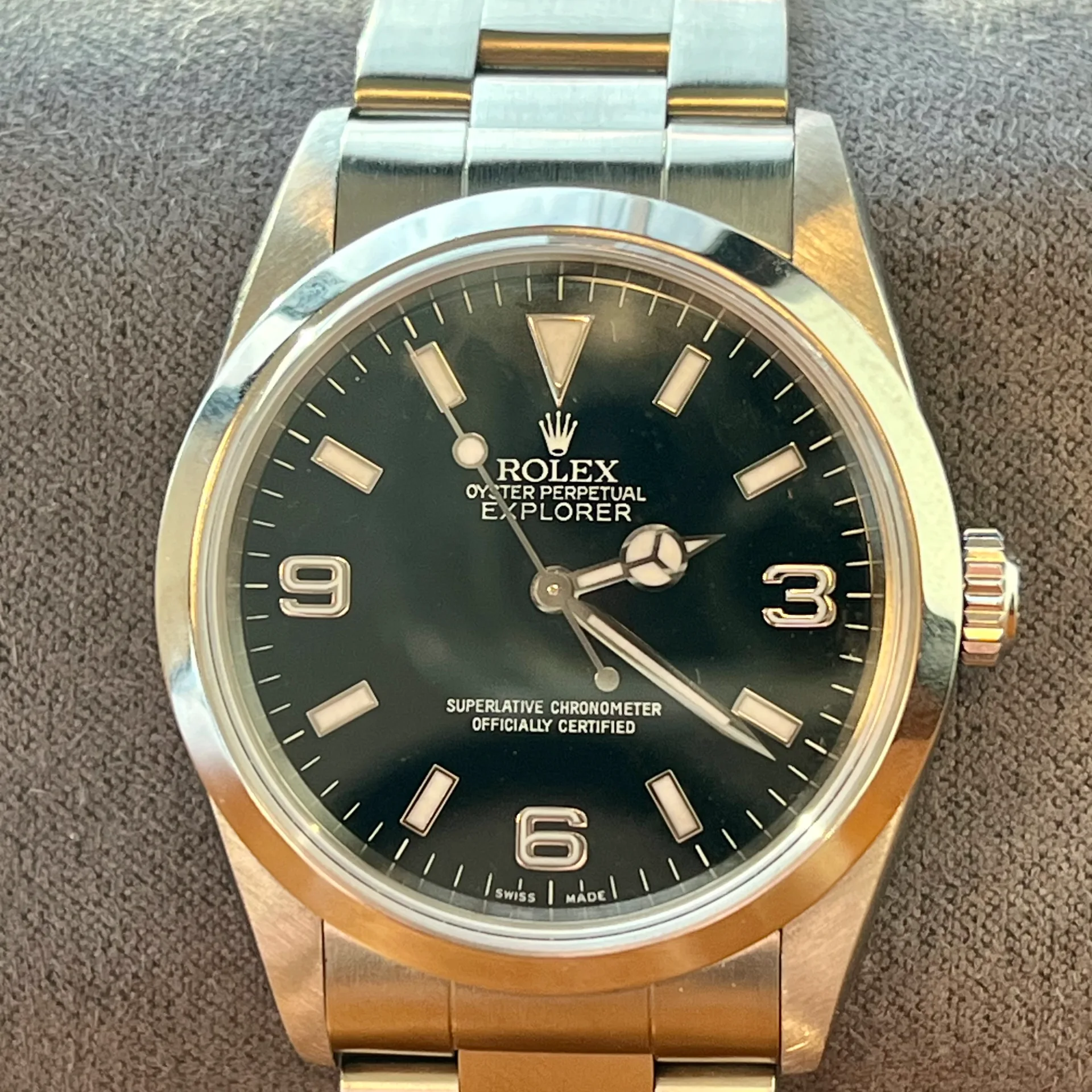 1998 Rolex Explorer / SuperLuminova 14270