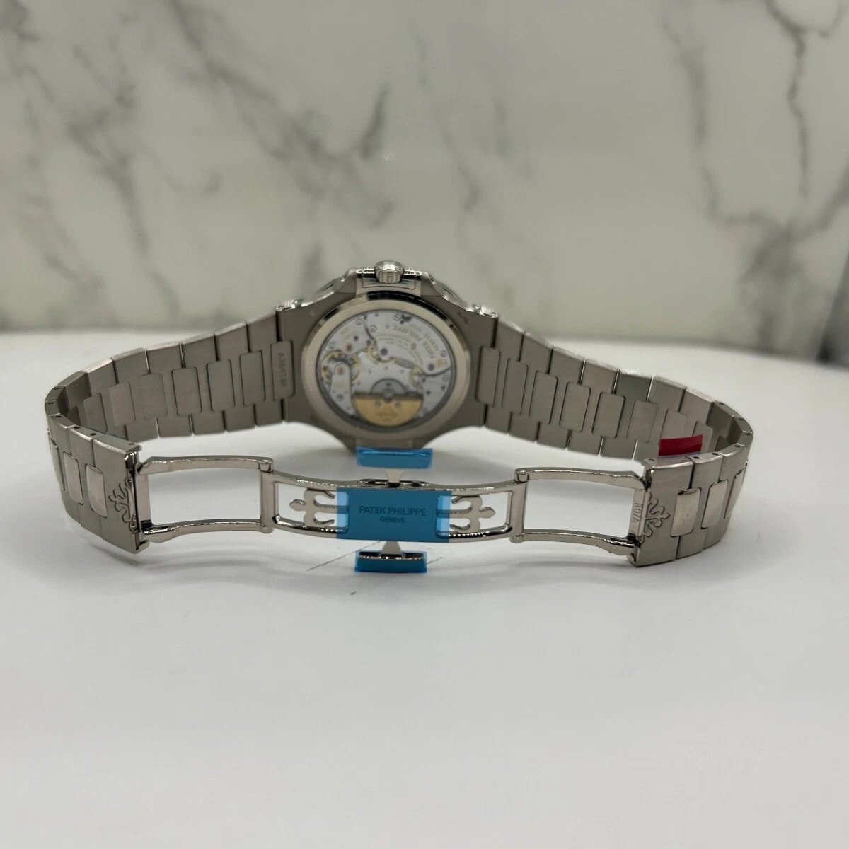 Patek Philippe Nautilus Perpetual Calendar White Gold / Blue 5740