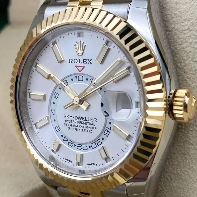 2022 Rolex Sky-Dweller Two-Tone / White / Jubilee 326933-0010 Listing Image 2
