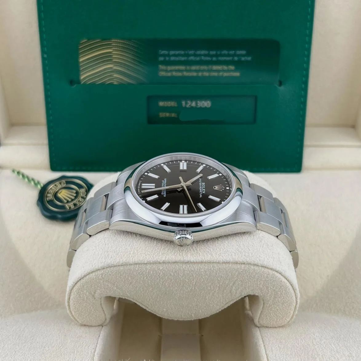 2022 Rolex Oyster Perpetual 41 Black 124300-0002 Listing Image 5