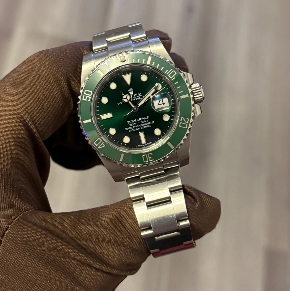 2015 Rolex Submariner "Hulk" 116610LV
