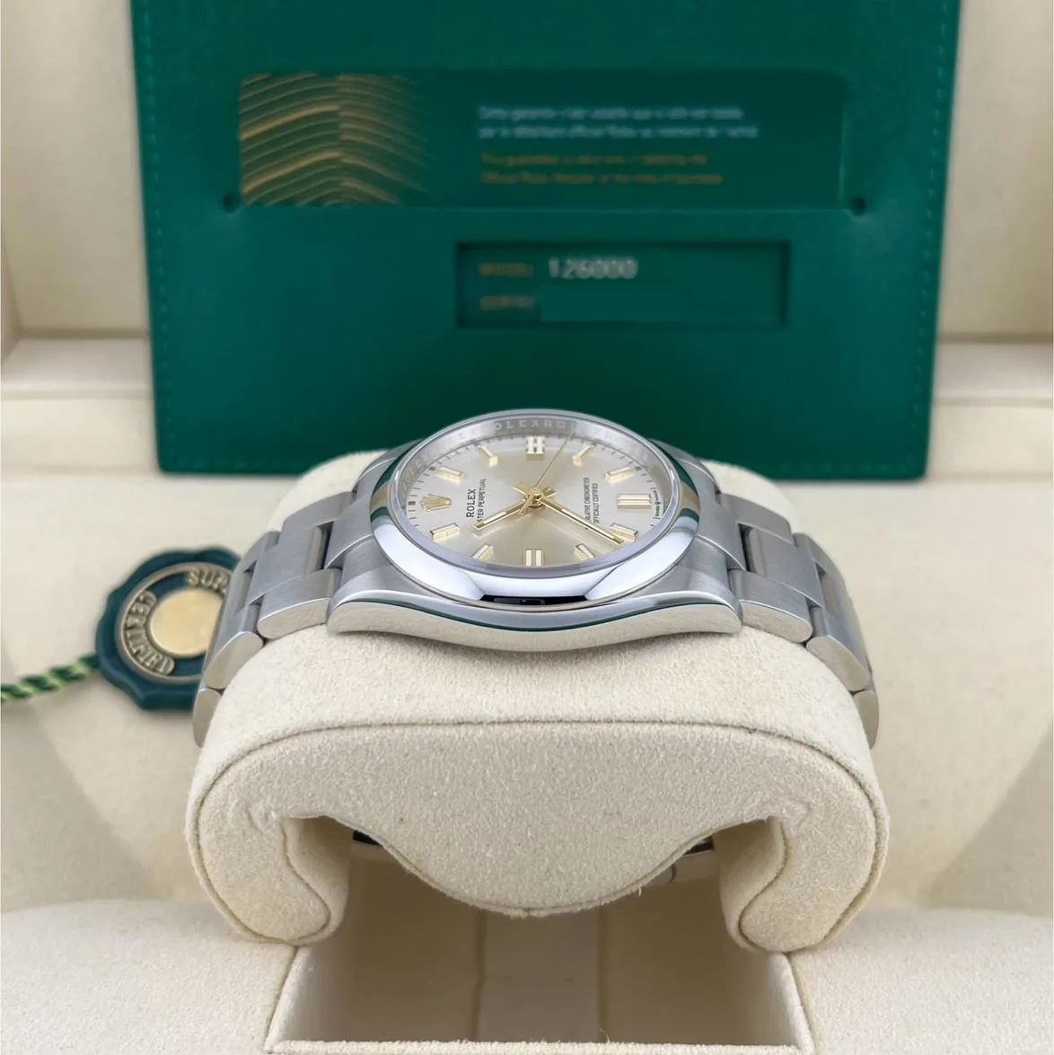 2024 Rolex Oyster Perpetual 36 Silver 126000-0001 Listing Image 4