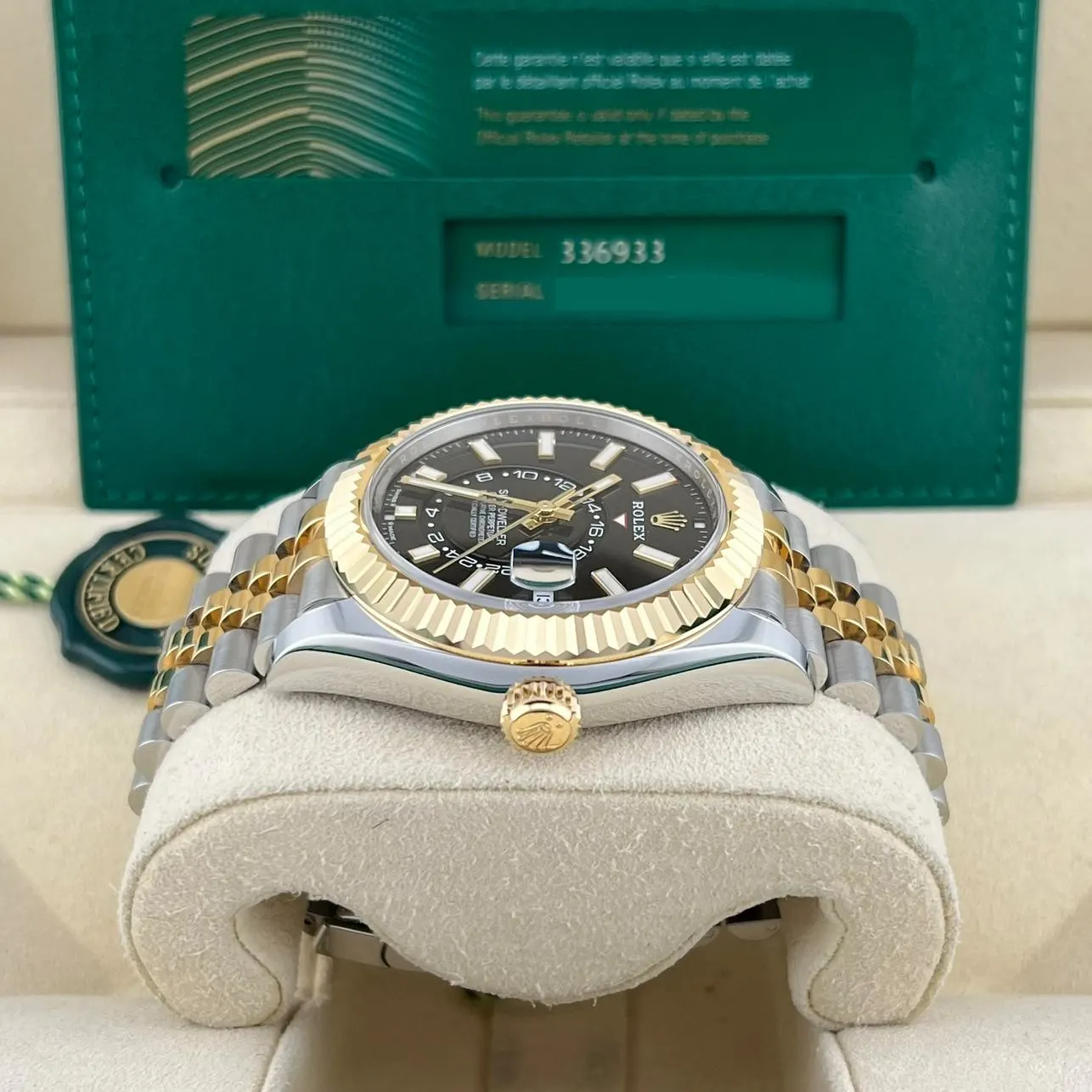 2023 Rolex Sky-Dweller Two-Tone / Black / Jubilee 336933-0004 Listing Image 3