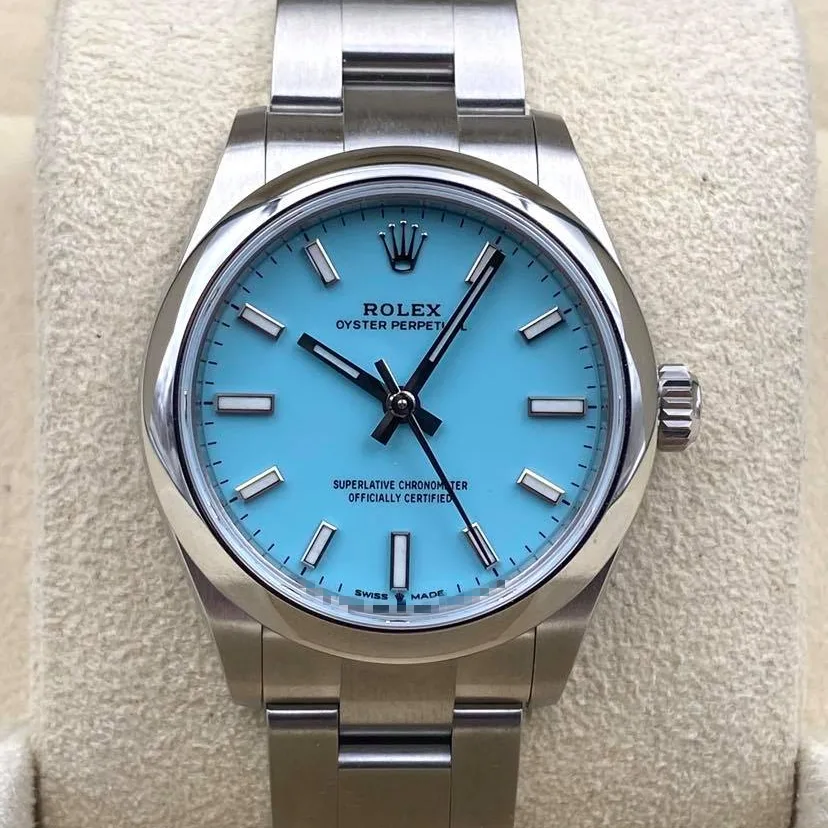 2022 Rolex Oyster Perpetual 31 Tiffany Turquoise 277200-0007 Listing Image 1