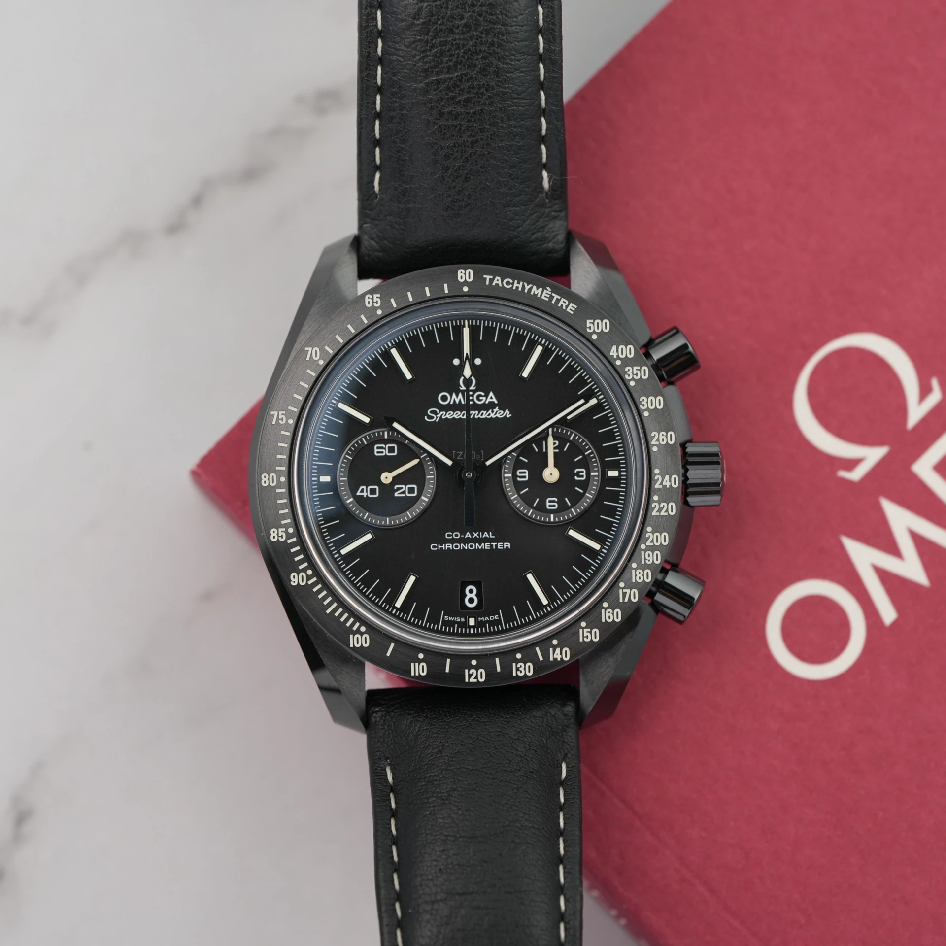 Omega Speedmaster Moonwatch Co-Axial Dark Side of the Moon Pitch Black 311.92.44.51.01.004
