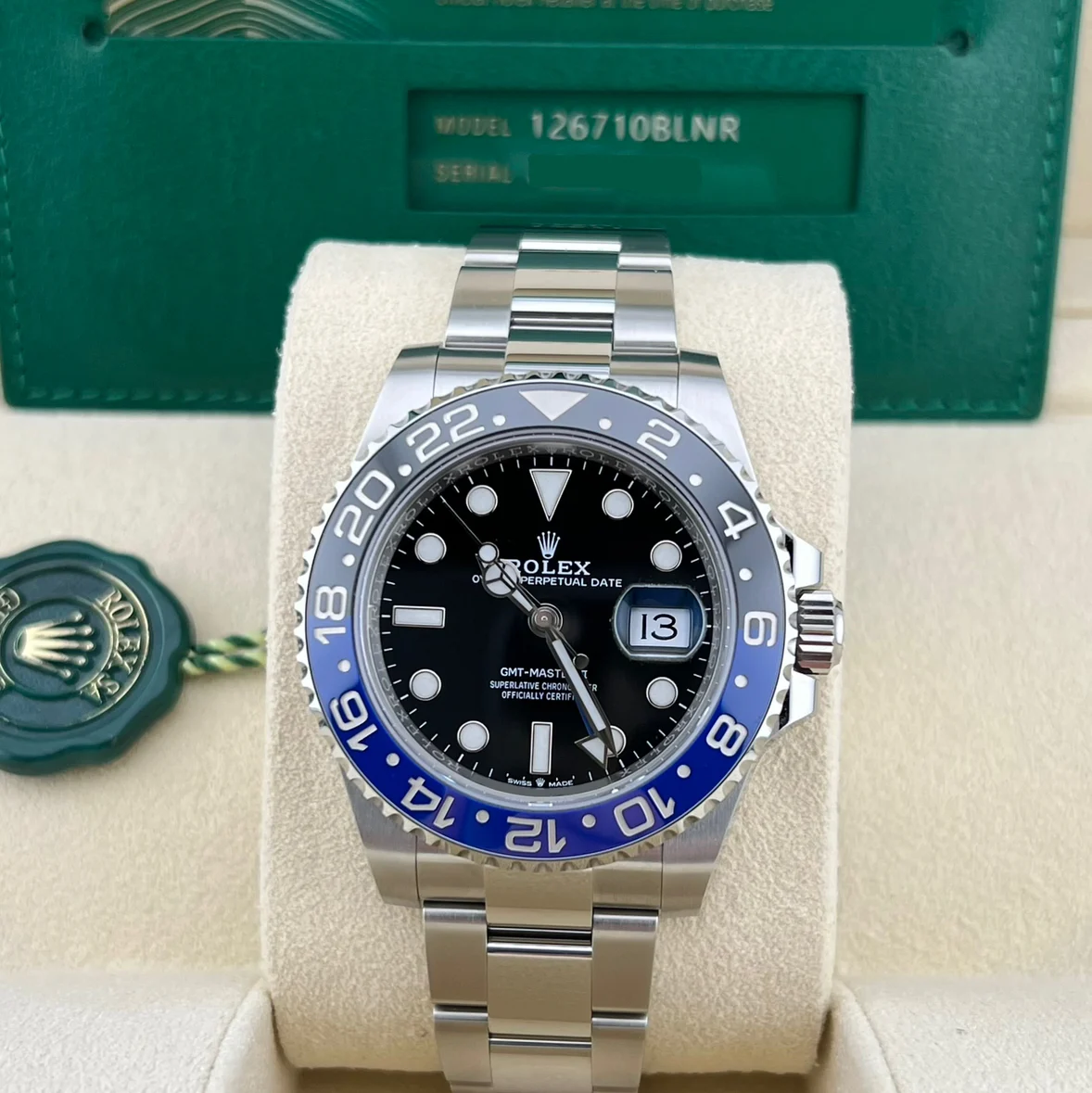2022 Rolex GMT-Master II "Batman" 126710BLNR-0003 Listing Image 2