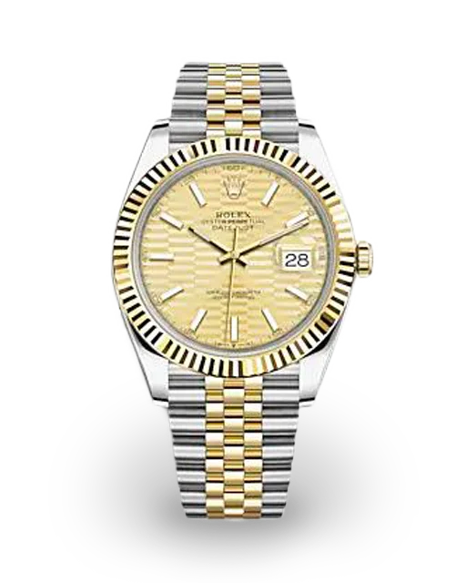 Rolex Datejust 41 Two-Tone / Fluted / Fluted-Motif / Jubilee 126333-0022  Model Image