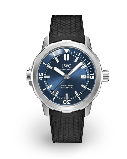 IWC Aquatimer - Expedition Jacques-Yves Cousteau Edition - Steel / Blue / Strap IW3290-05  Model Image