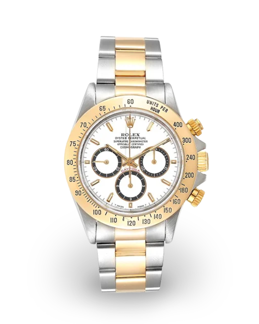 Rolex Daytona Two-Tone / White / Inverted 6 / Zenith 16523  Model Image