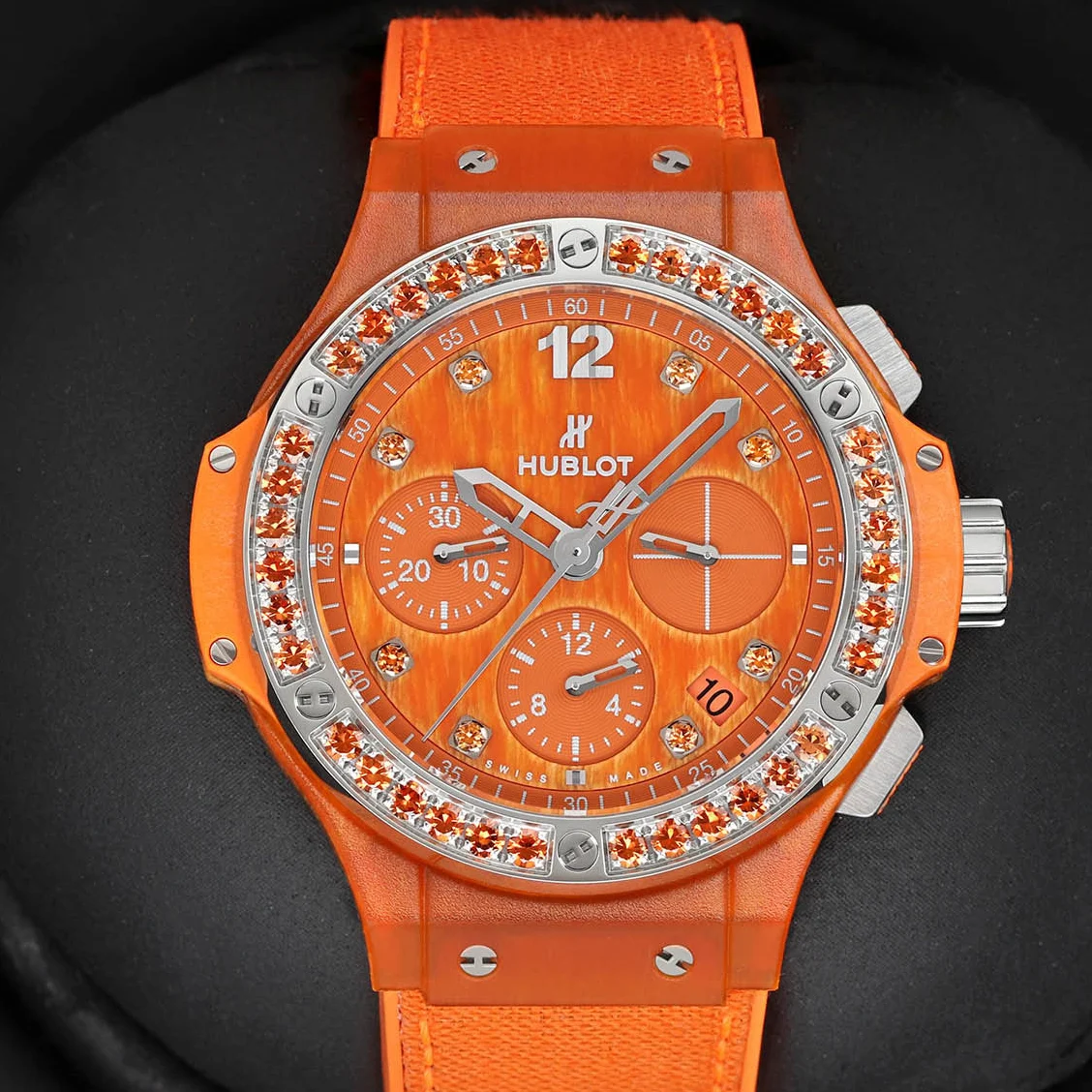 Hublot Big Bang Orange Linen 41 Tutti Frutti - Limited to 200 Pieces 341.XO.2770.NR.1206
