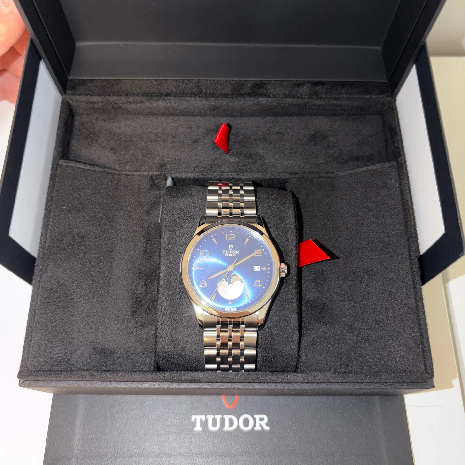 2025 Tudor 1926 Luna 39 Steel / Blue / Arabic / Bracelet M91560-0002
