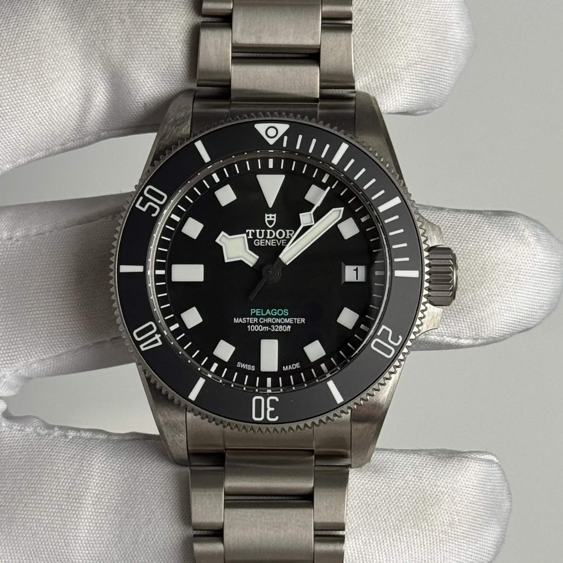 2025 Tudor Pelagos Ultra 43 Titanium / Ceramic / Black / Bracelet M2543C1A7NU-0001