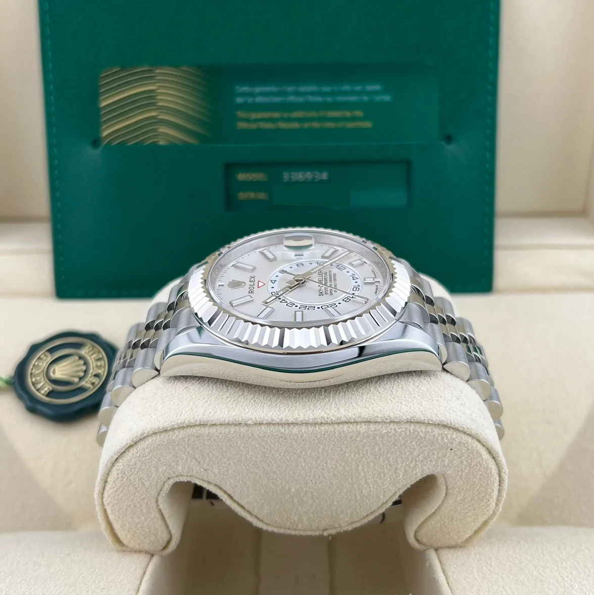 2025 Rolex Sky-Dweller Steel / White / Jubilee 336934-0004 Listing Image 4