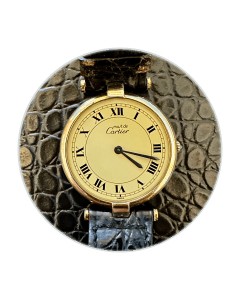 Champagne Dial Cartier Watches | Authenticated In-House | Bezel