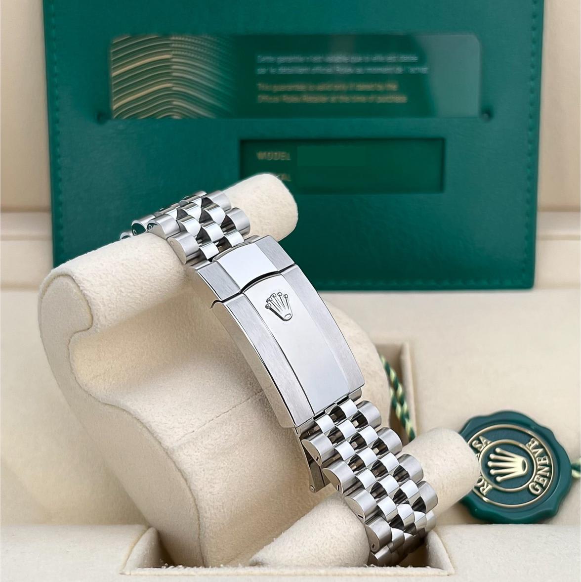 2024 Rolex Datejust 36 Steel / Fluted / Blue / Jubilee
