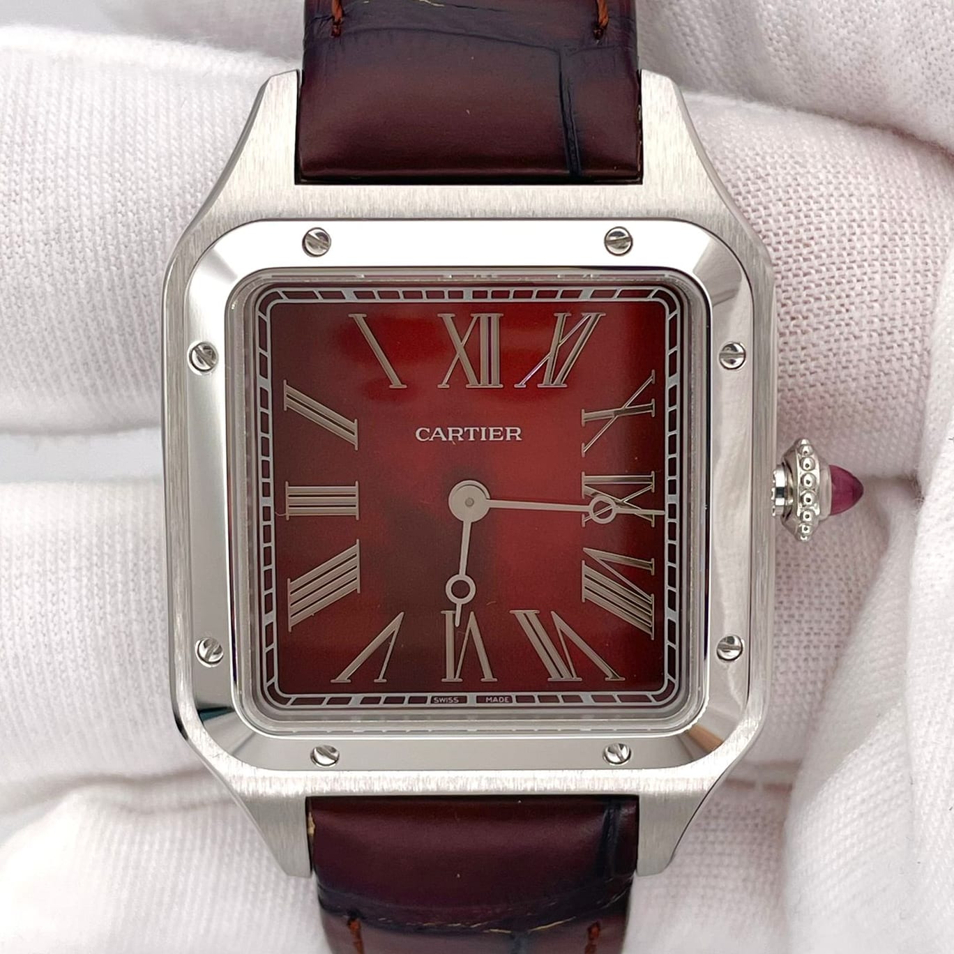 Auction: 2024 Cartier Santos Dumont Rewind Platinum