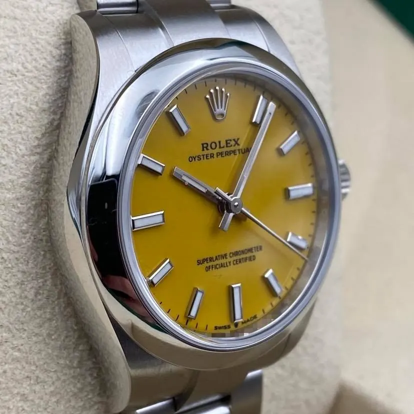 2022 Rolex Oyster Perpetual 31 Yellow 277200-0005 Listing Image 3
