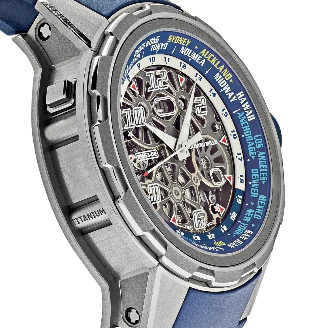Richard Mille Automatic Winding Worldtimer - Limited to 200 Pieces RM 63-02 Listing Image 3