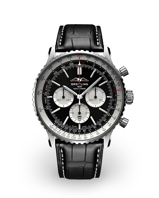 Breitling Navitimer B01 Chronograph 46 / Black / Strap AB0137211B1P1  Model Image