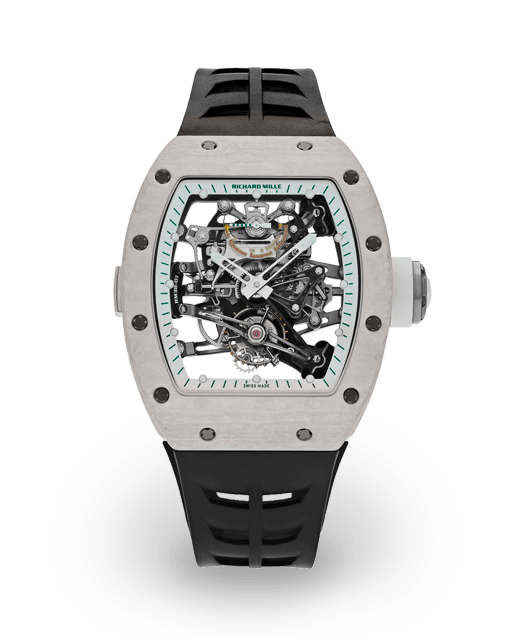 Richard Mille Tourbillon Bubba Watson White Quartz TPT Titanium