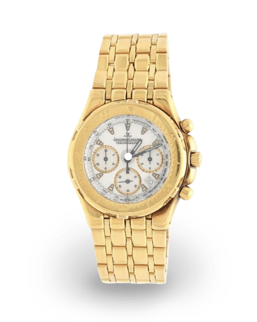 Jaeger LeCoultre Kryos Chronograph Yellow Gold Bracelet 305.7