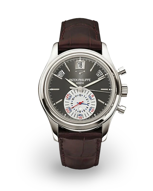 Patek Philippe Annual Calendar Flyback Chronograph Platinum / Gray 5960P-001  Model Image