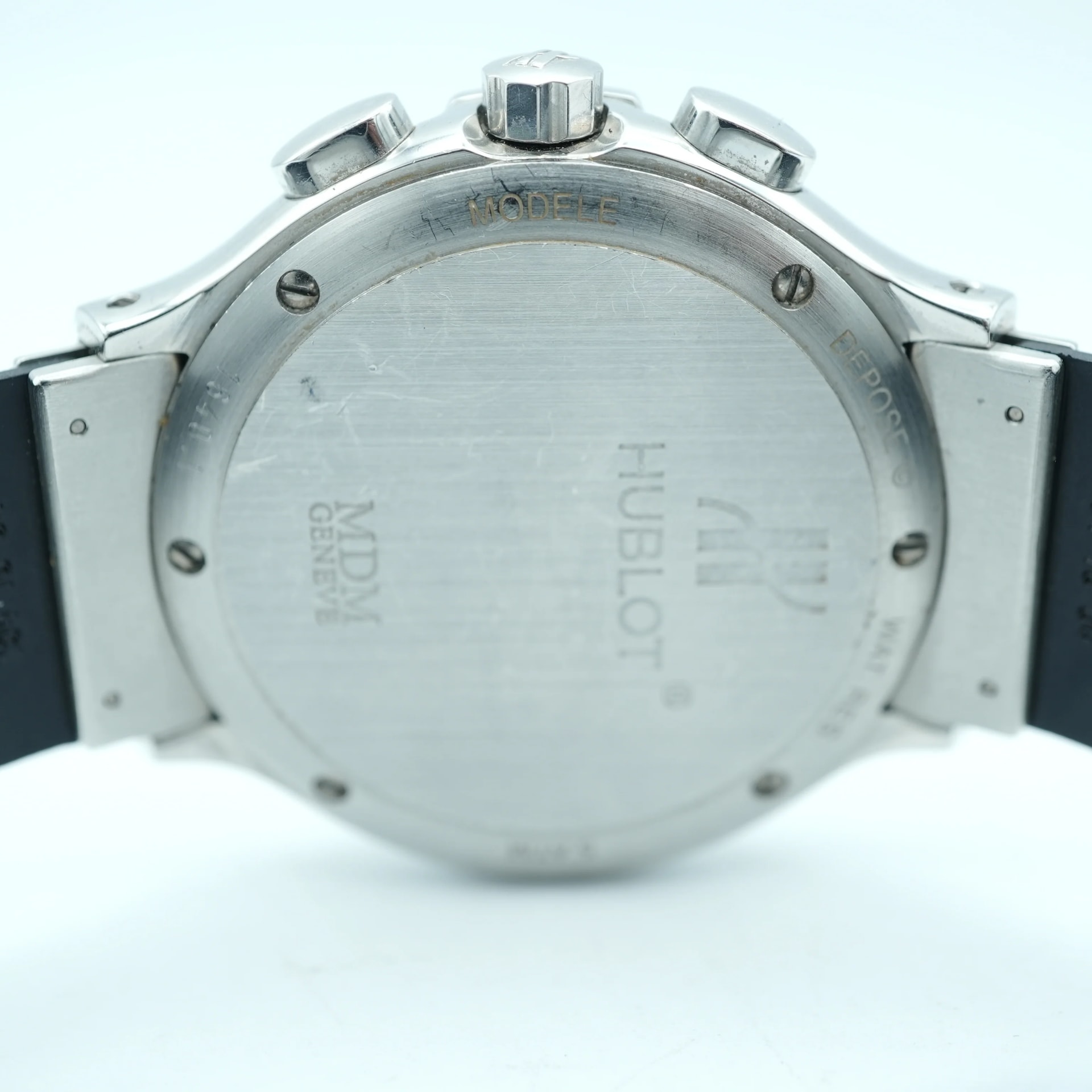服/ファッション HUBLOT MDM GENEVE 1640.1 1640.1 Hublot Classic Chronograph 42mm Steel | Essential Watches