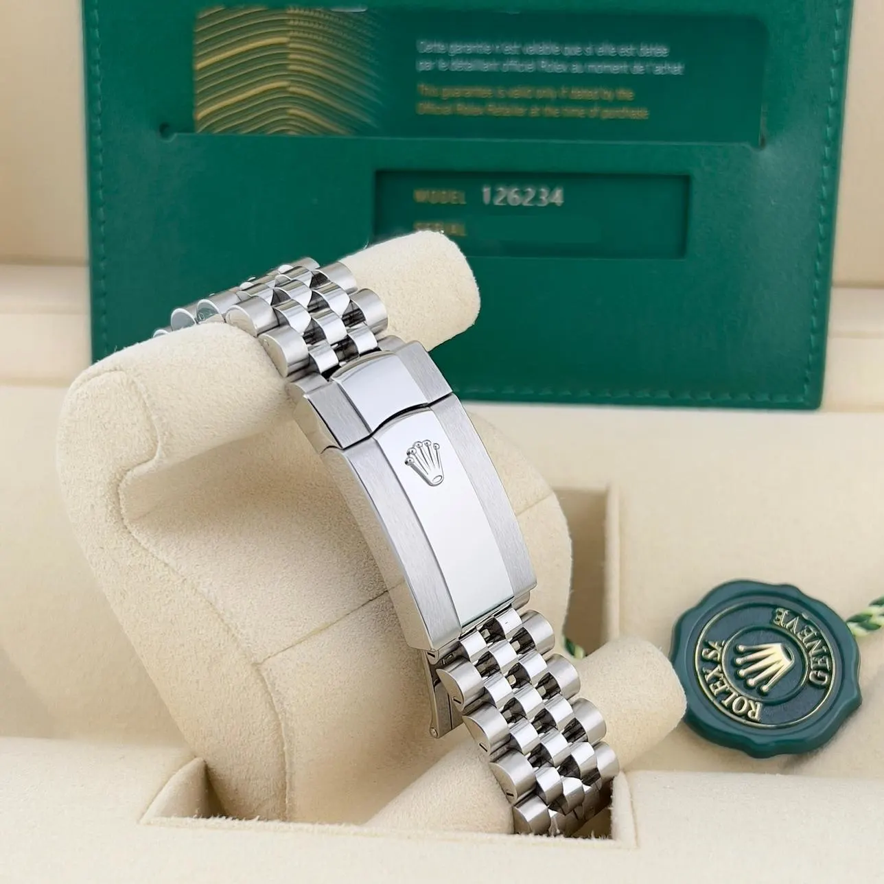 2023 Rolex Datejust 36 Steel / Fluted / Blue / Jubilee 126234-0017 Listing Image 4