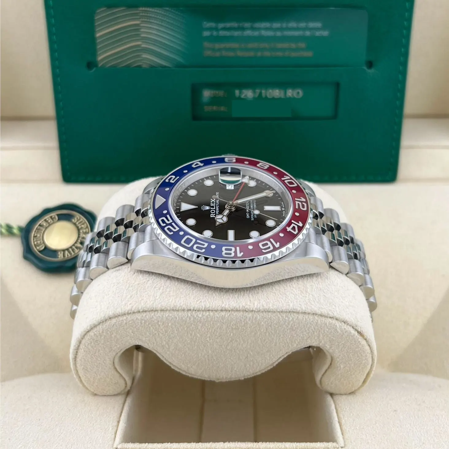 2023 Rolex GMT-Master II "Pepsi" / Jubilee 126710BLRO-0001 Listing Image 5