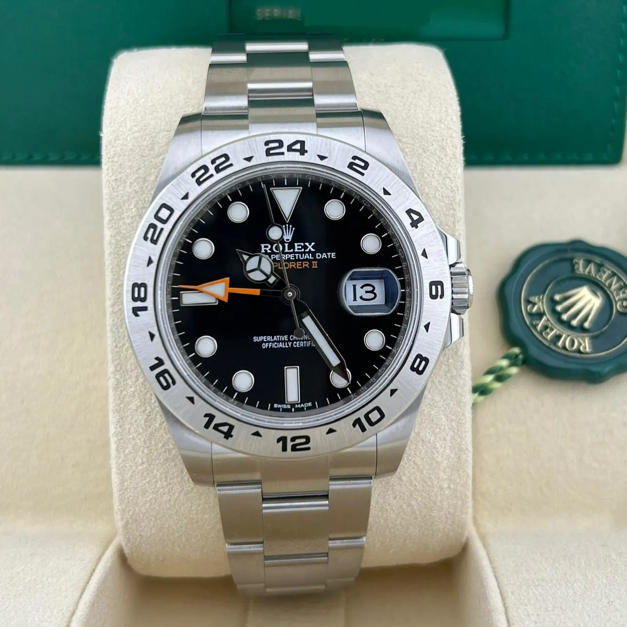 2021 Rolex Explorer II 42 / Black 216570-0002 Listing Image 1
