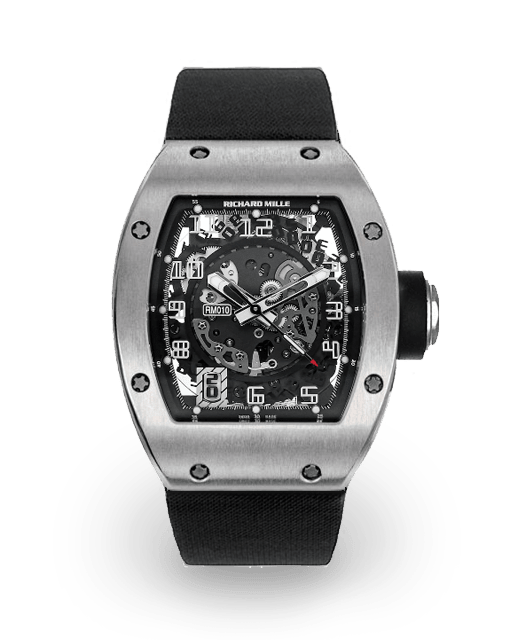 Richard Mille RM 010 Titanium Skeletonized Arabic Strap