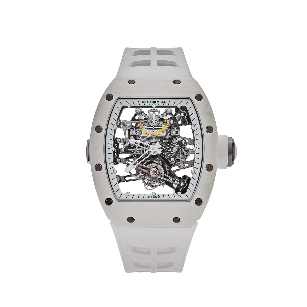 Richard Mille Tourbillon Bubba Watson White Quartz TPT Titanium - Main Image