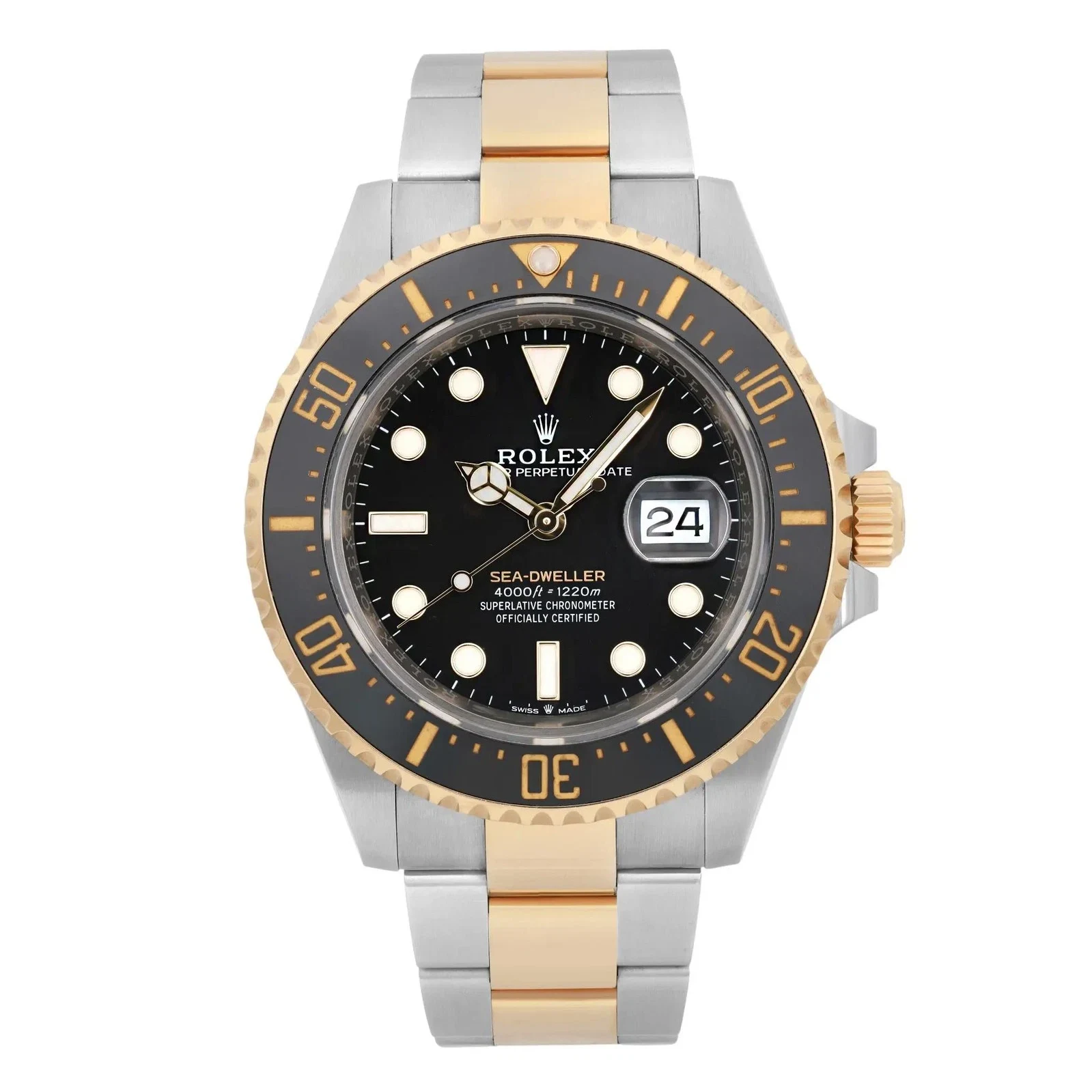 2021 Rolex Sea-Dweller Two-Tone 126603-0001