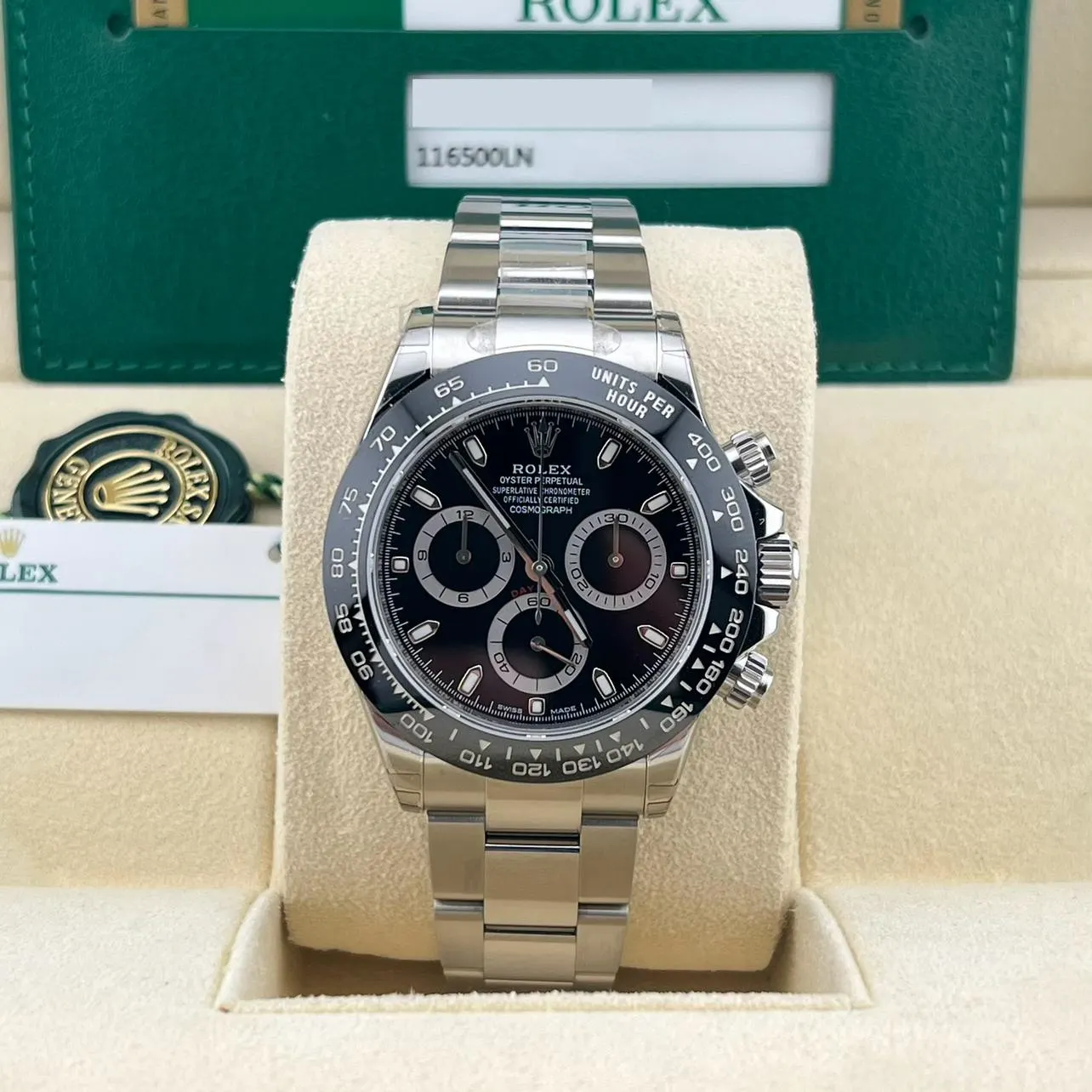 2017 Rolex Daytona Steel / Ceramic / Black 116500LN-0002 Listing Image 3