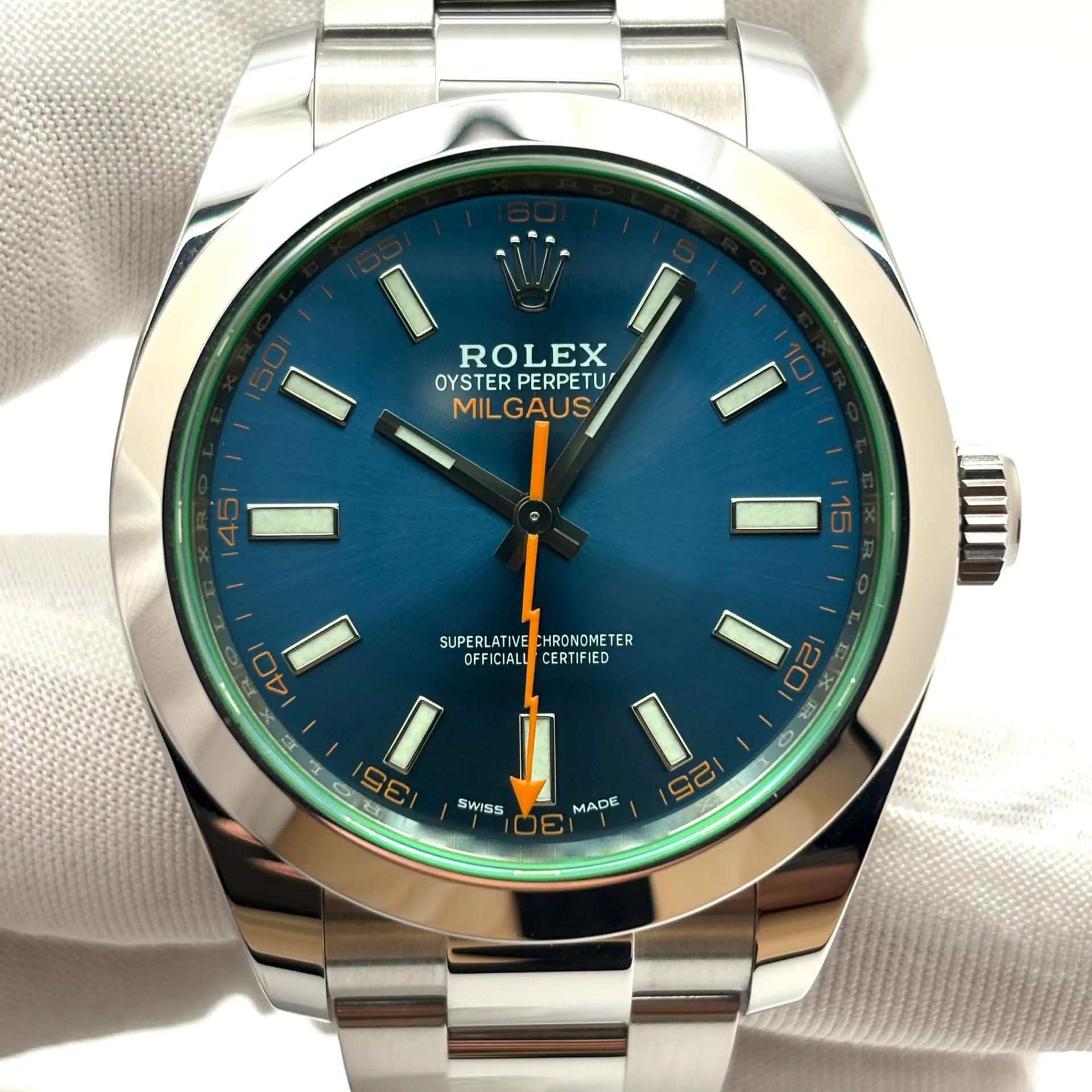 2022 Rolex Milgauss Blue 116400GV-0002