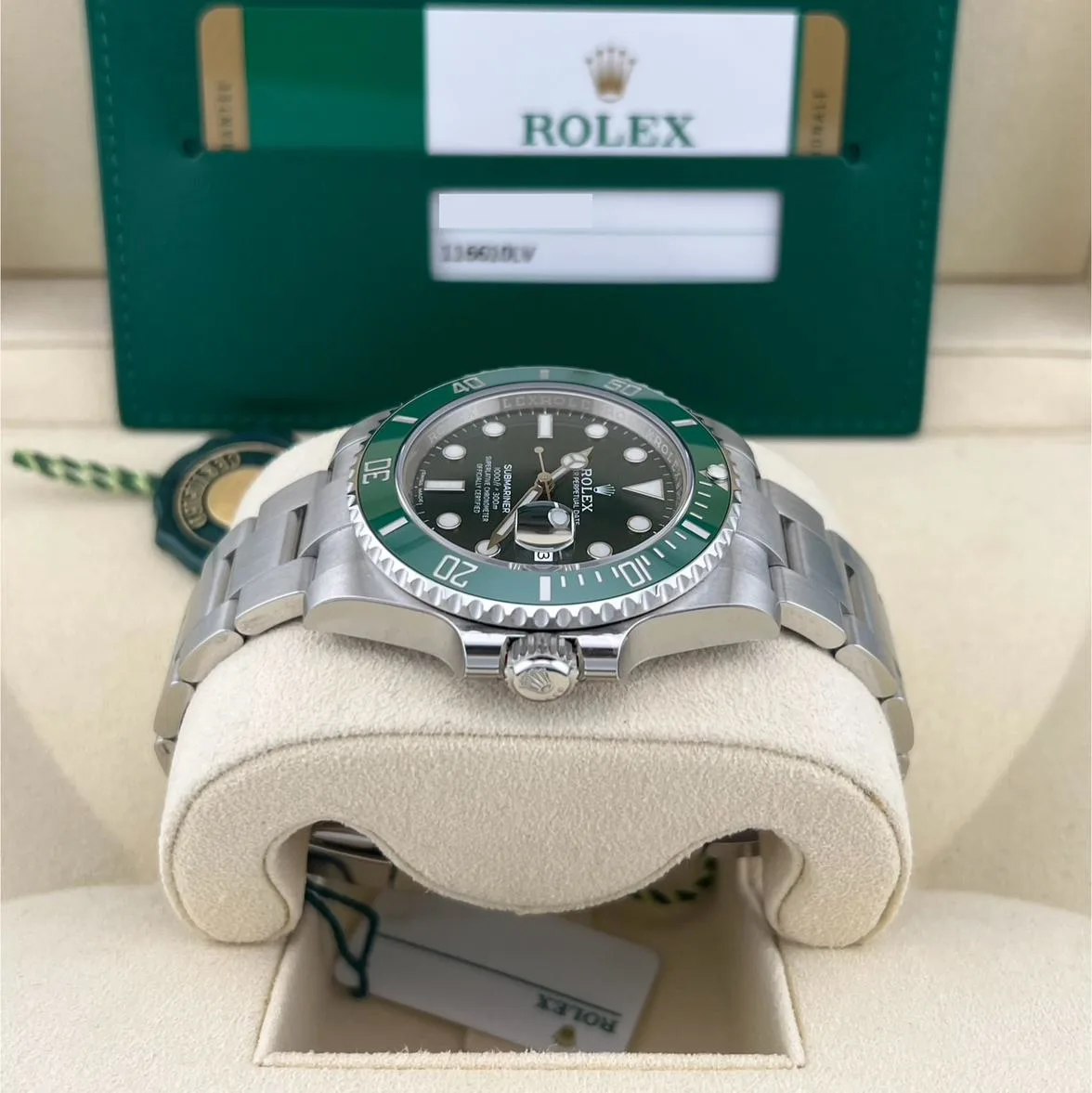 2019 Rolex Submariner Hulk 116610LV Watch Trading Co. Powered By Bezel