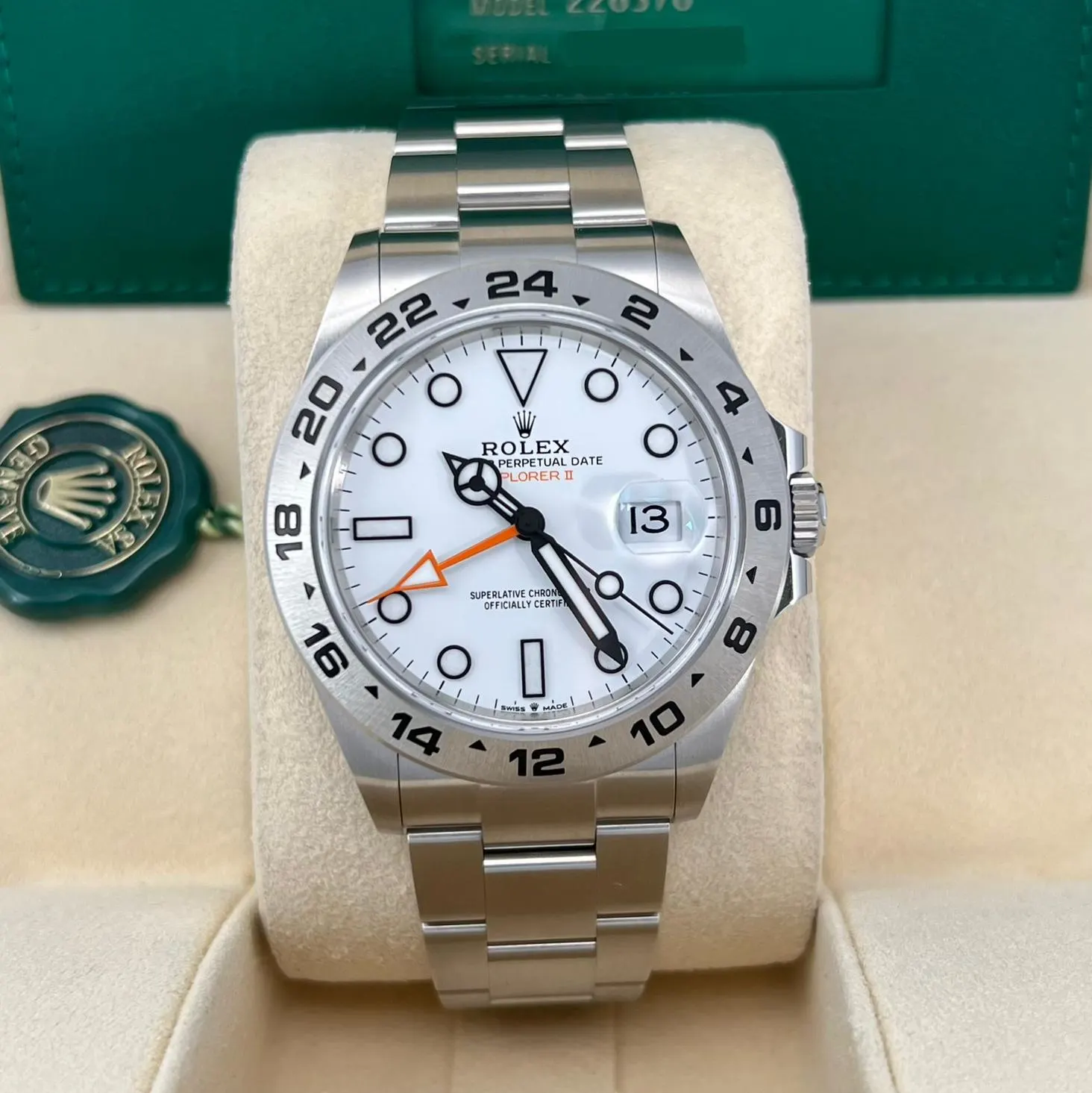 2025 Rolex Explorer II White 226570-0001 Listing Image