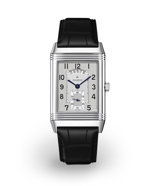 Jaeger-LeCoultre  Grande Reverso Duo Steel / Silvered / Arabic / Strap Q3748421   Model Image