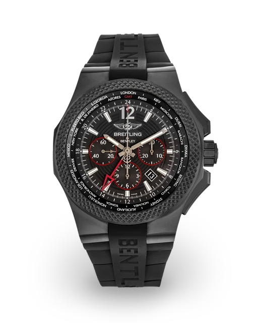 Breitling GMT Light Body B04 Midnight 49 DLC-Coated Titanium / Carbon / Black / Arabic / Strap - Limited to 1000 Pieces VB0432  Model Image