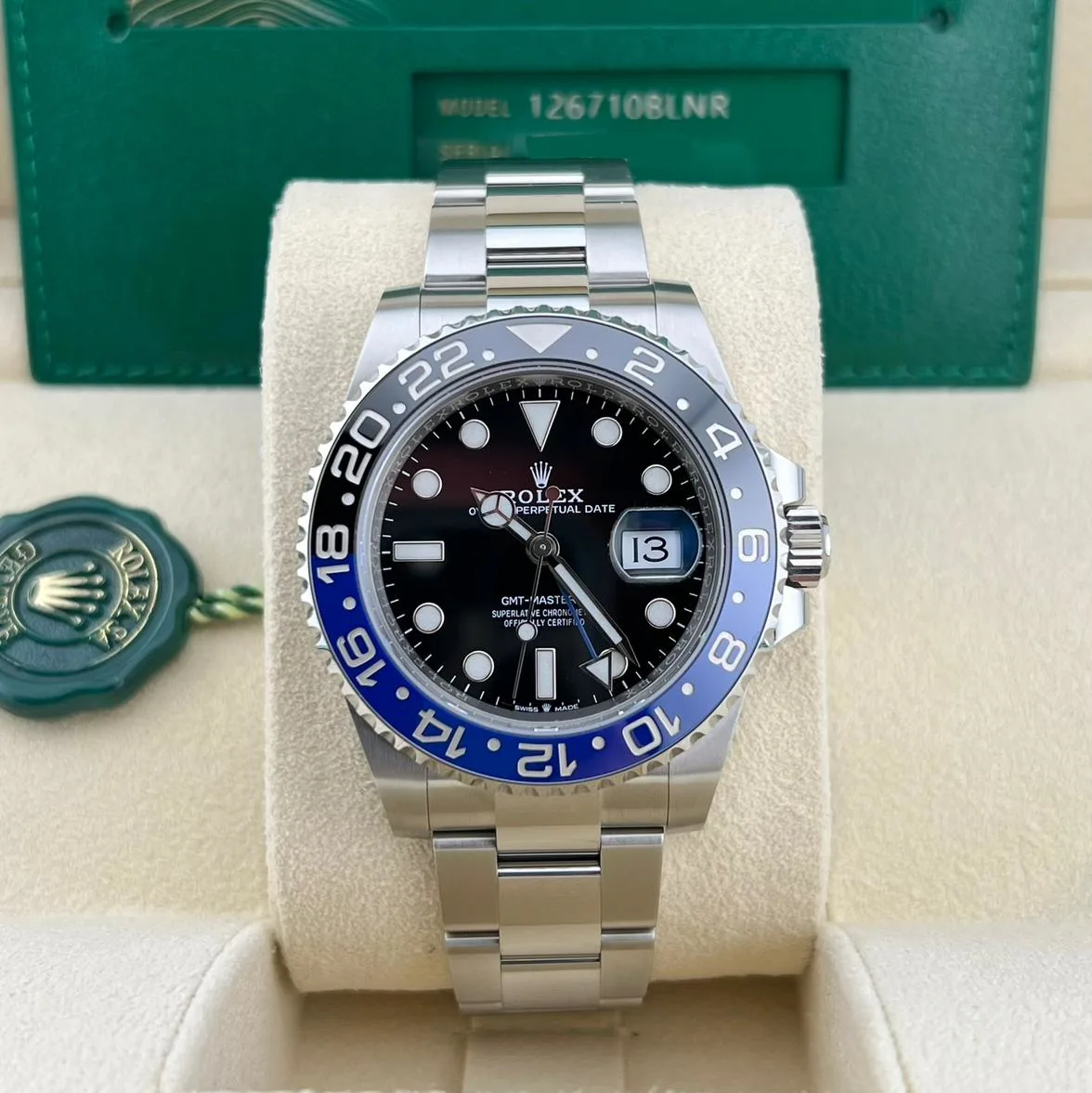 2023 Rolex GMT-Master II "Batman" 126710BLNR-0003 Listing Image 1