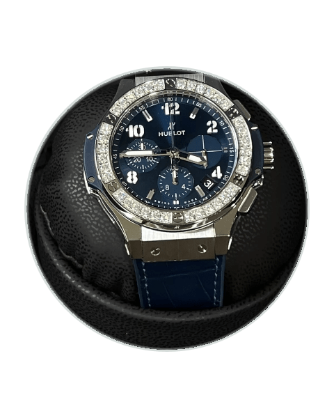 Hublot Big Bang Original Chronograph 41 Steel / Diamond-Set Hublot Big Bang Original Chronograph 41 Steel / Diamond-Set