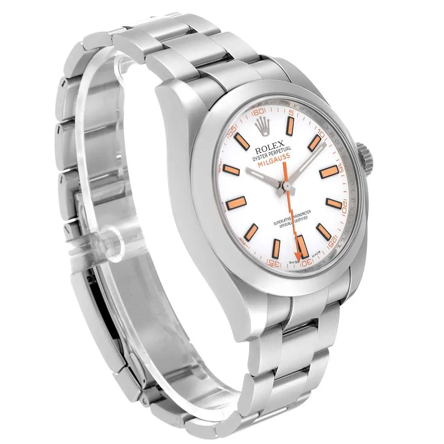 2008 Rolex Milgauss / White 116400-0002 Listing Image 3