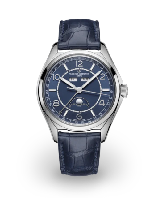 Vacheron Constantin Fiftysix Complete Calendar Steel / Blue 4000E/000A-B548  Model Image