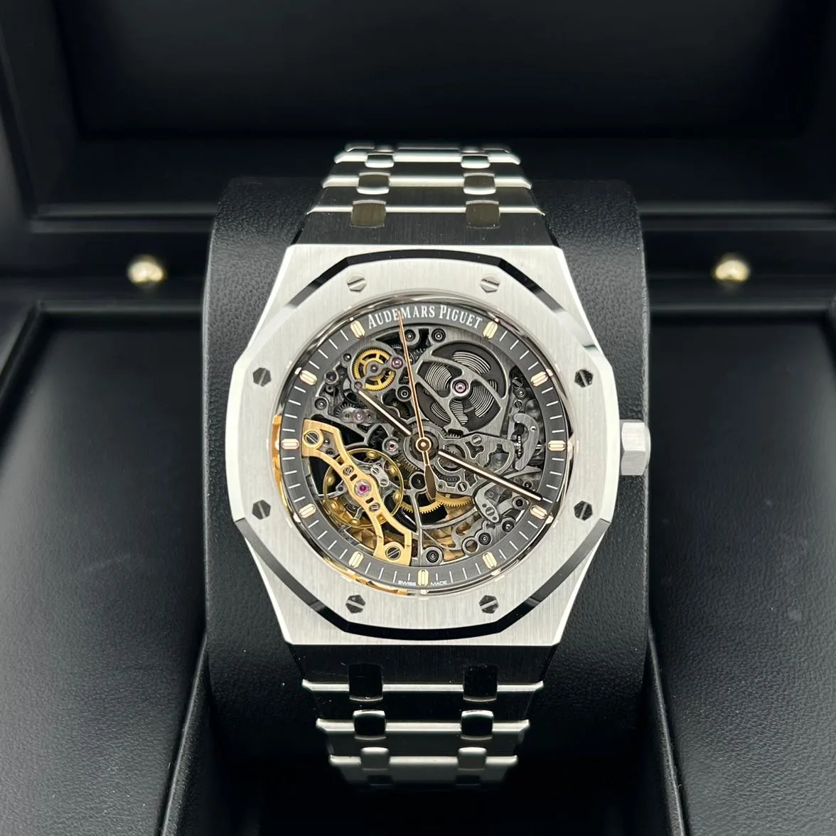 2023 Audemars Piguet Royal Oak Double Balance Wheel Openworked 41 15407ST.OO.1220ST.01 Listing Image 1