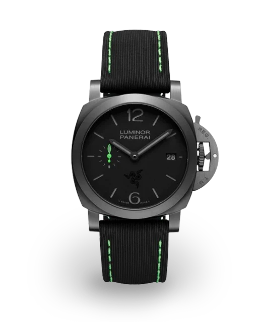 Panerai Luminor Quaranta Razer 40 Steel / Black / Arabic / Strap - Limited to 500 Pieces PAM01353  Model Image