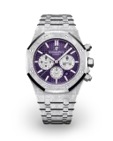 Royal Oak Chronograph 41 Frosted White Gold / Purple - Limited to 200 Pieces Avatar Image