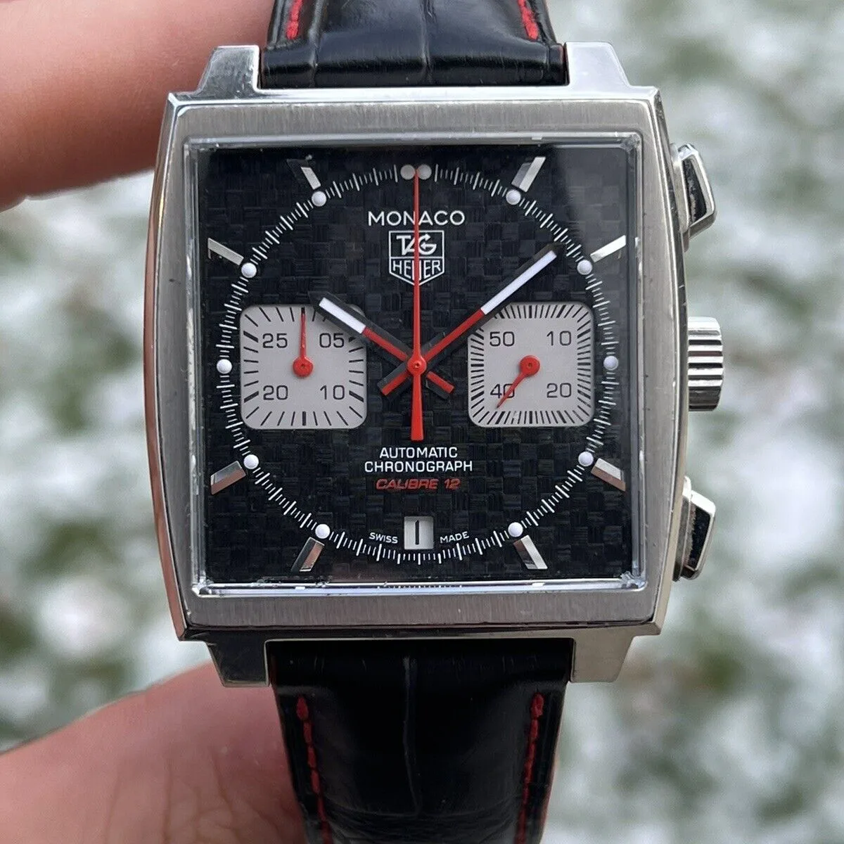 Tag Heuer Monaco Steel - Carbon Fiber - Limited to 250 Pieces CAW2119.FC6289 Listing Image 1